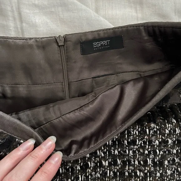 Esprit | Tweed Jacket and Skirt Set | Size Small - Picture 9 of 11